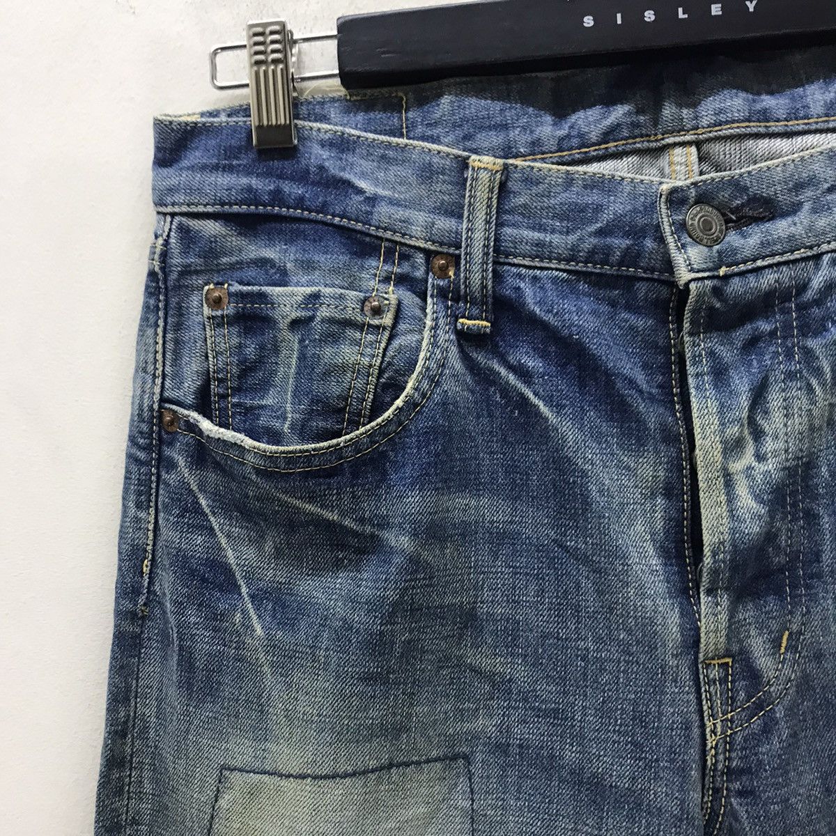 Spellbound Japanese Brand Spellbound Distressed Denim Jeans Size US 33 - 4 Thumbnail
