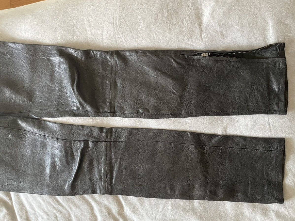 J Brand J brand skinny leather ankle zip pants Size US 27 - 7 Thumbnail