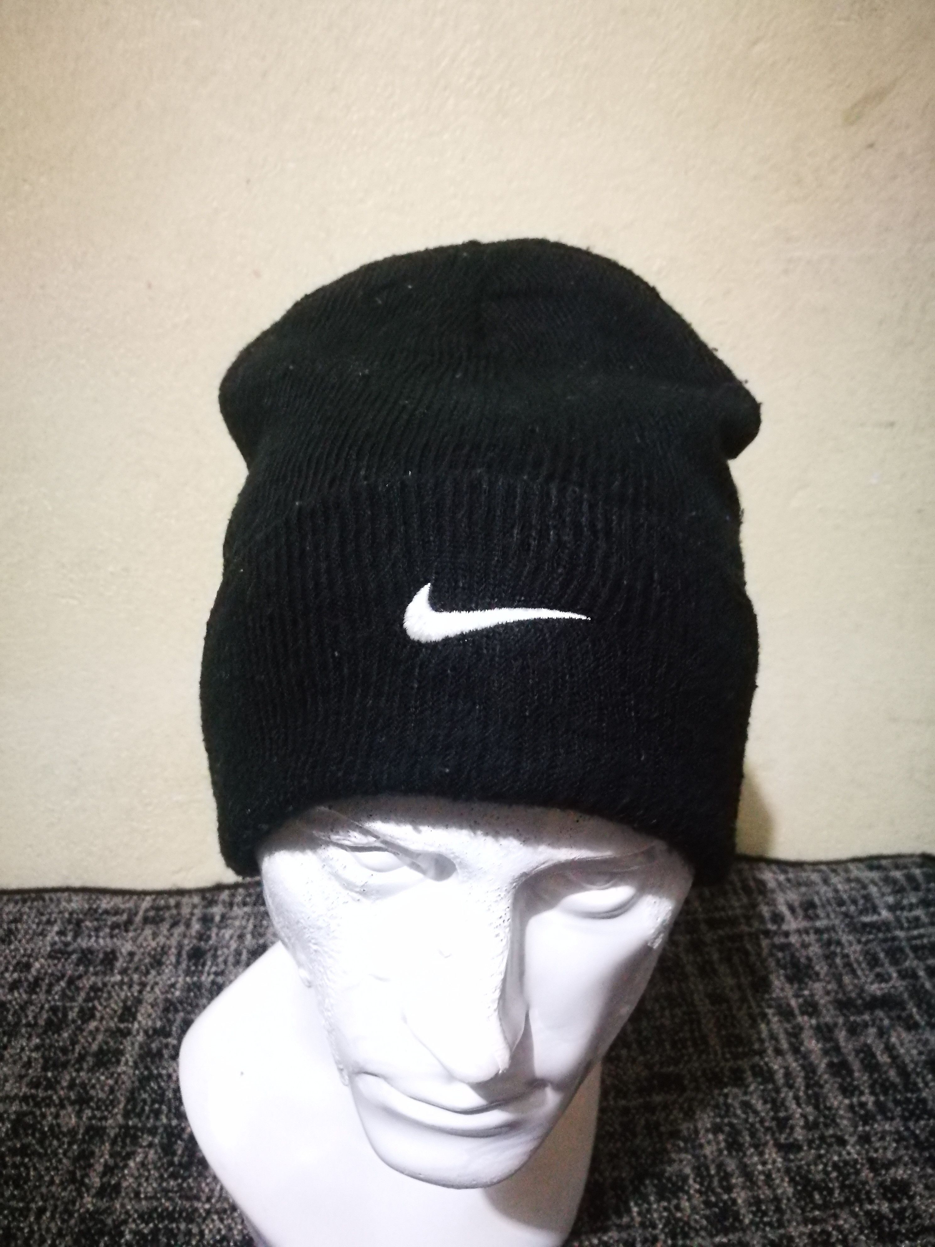 Nike × Vintage Vintage Nike Small Swoosh Beanie Size ONE SIZE - 1 Thumbnail
