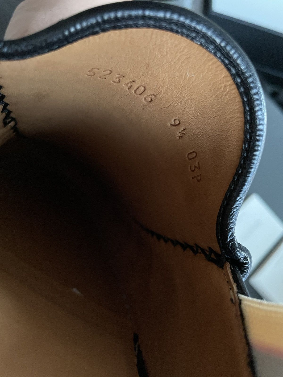 Gucci Gucci Super Runway Elastic Logo Leather Loafer New Size US 10 / EU 43 - 17 Thumbnail