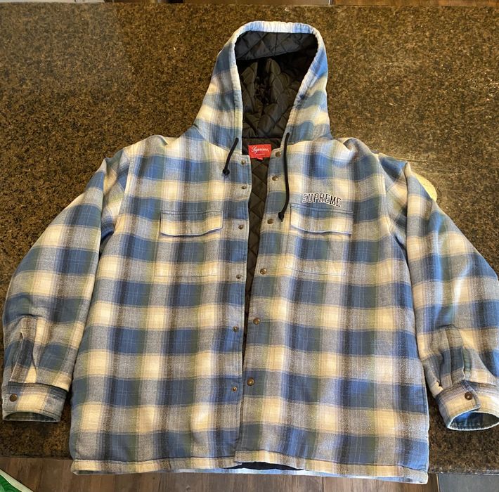 Supreme 2024 quilted hooded