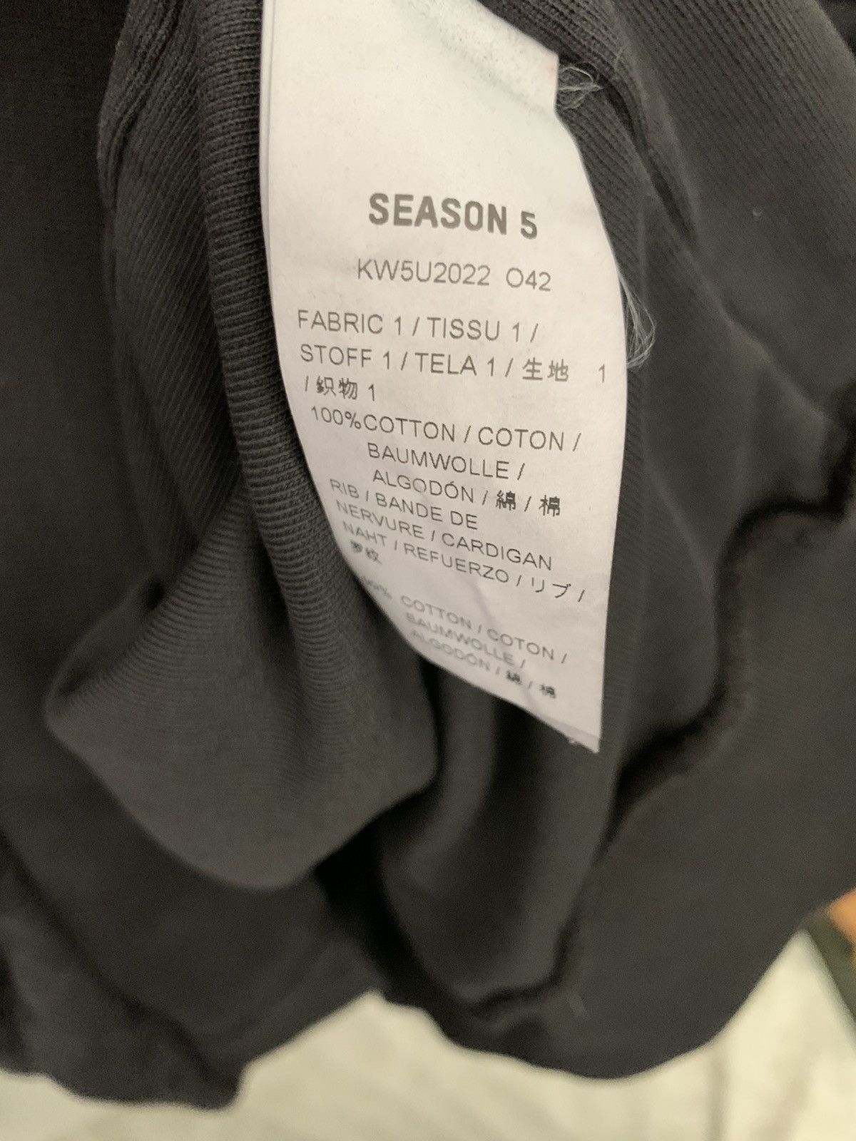 Yeezy Yeezy season 5 las virgenes unified hoodie Size US S / EU 44-46 / 1 - 4 Thumbnail