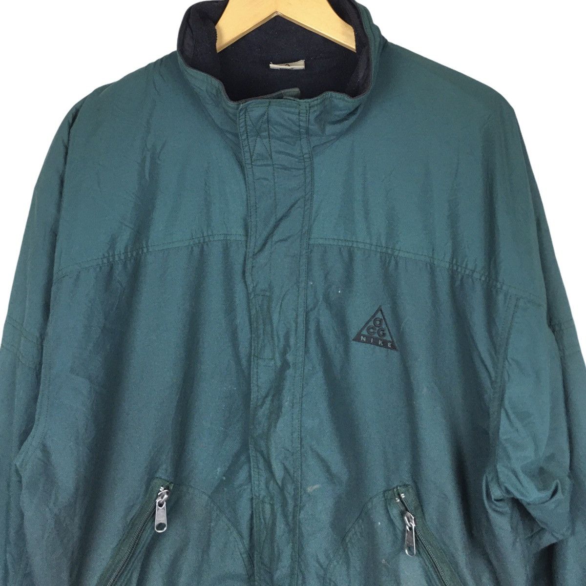 Nike ACG Vtg Nike ACG Zip Up Nylon Windbreaker Jacket Size US L / EU 52-54 / 3 - 2 Thumbnail