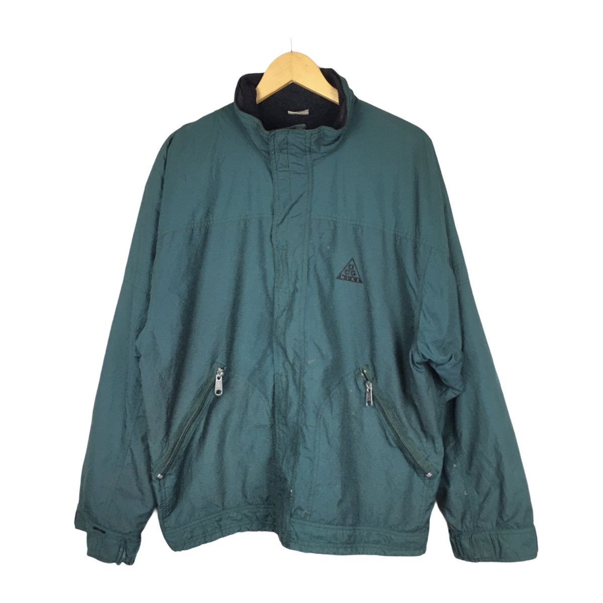 Nike ACG Vtg Nike ACG Zip Up Nylon Windbreaker Jacket Size US L / EU 52-54 / 3 - 1 Thumbnail