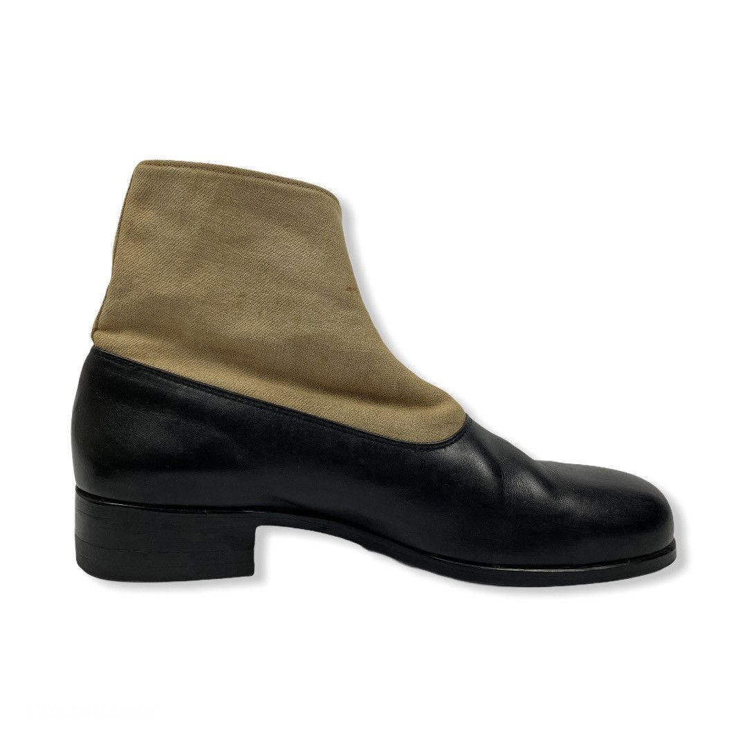 Yohji Yamamoto Duck Canvas & Leather Boots - AW '94 Size US 7 / EU 40 - 4 Thumbnail