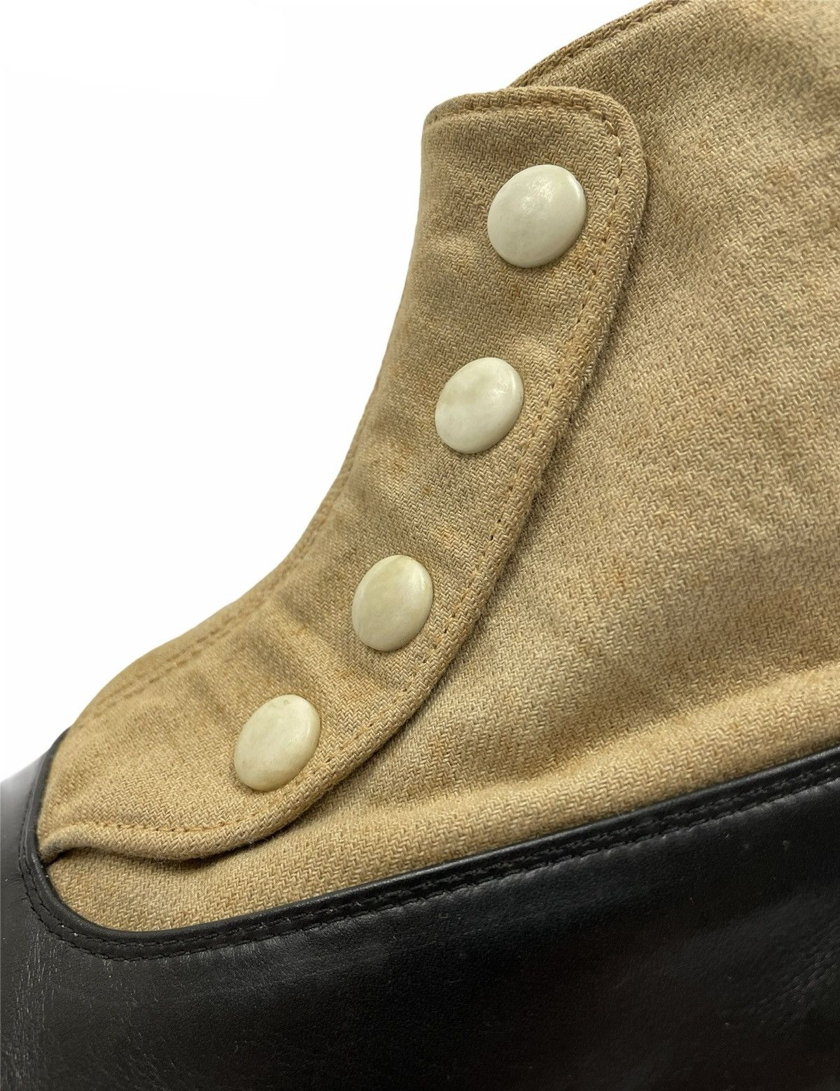 Yohji Yamamoto Duck Canvas & Leather Boots - AW '94 Size US 7 / EU 40 - 10 Thumbnail