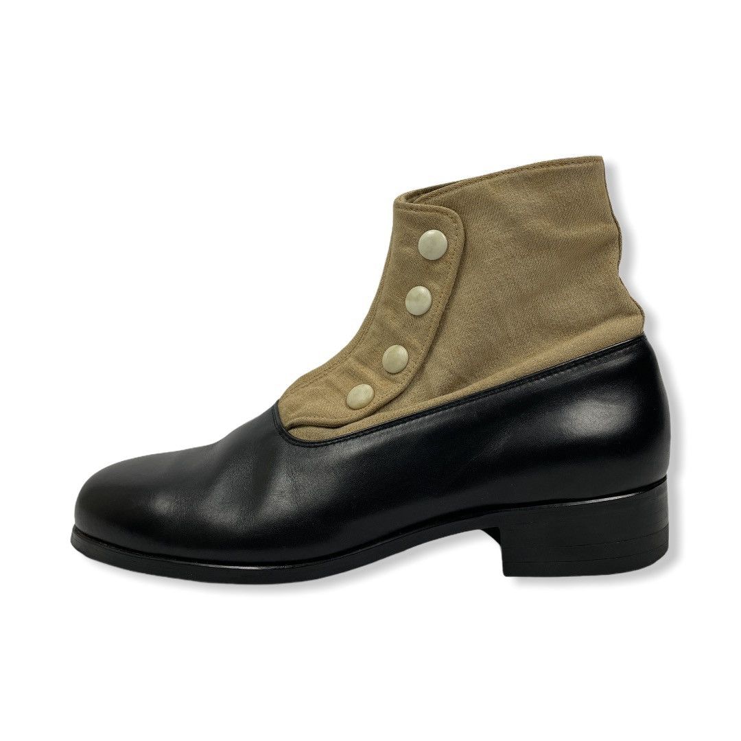 Yohji Yamamoto Duck Canvas & Leather Boots - AW '94 Size US 7 / EU 40 - 2 Thumbnail