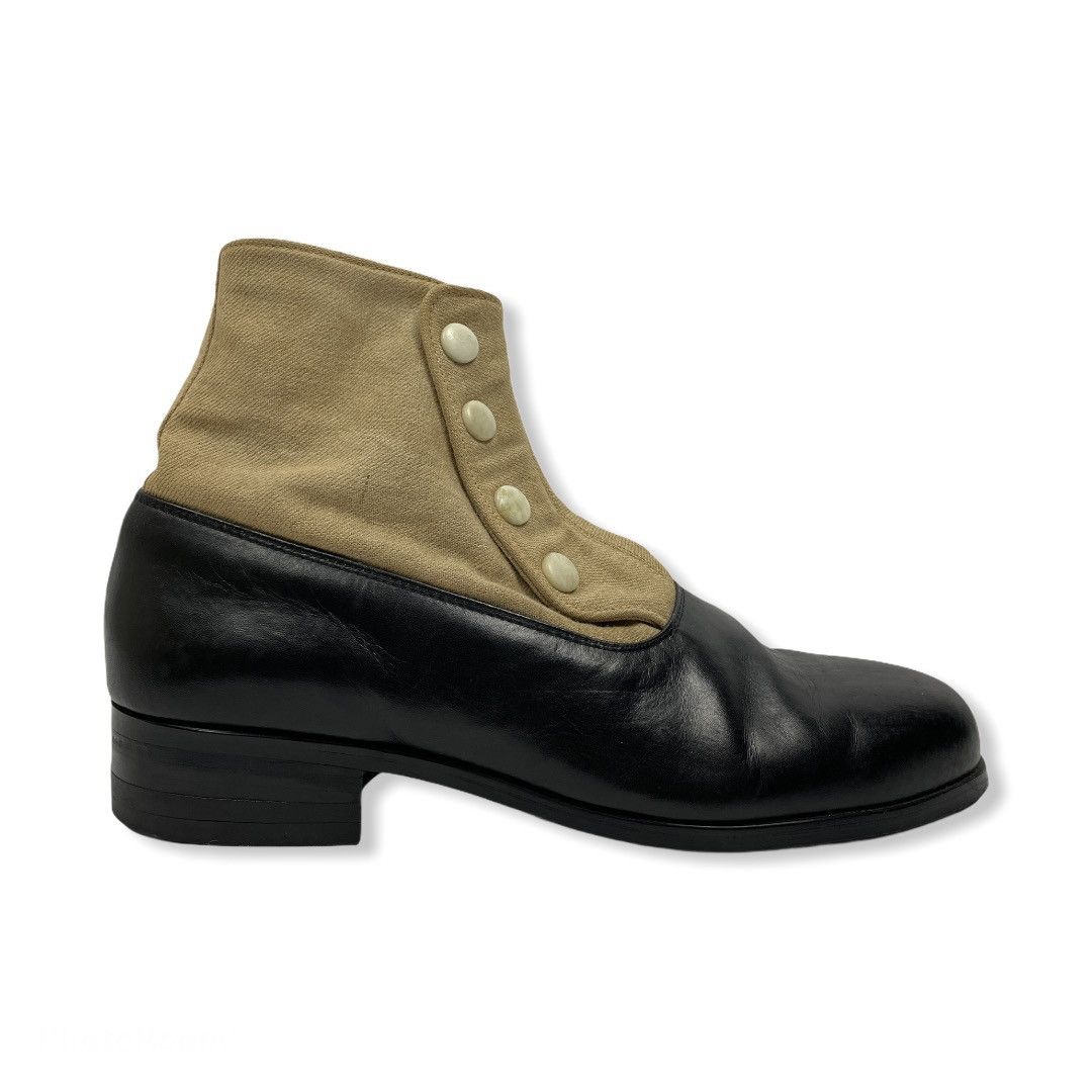 Yohji Yamamoto Duck Canvas & Leather Boots - AW '94 Size US 7 / EU 40 - 6 Thumbnail