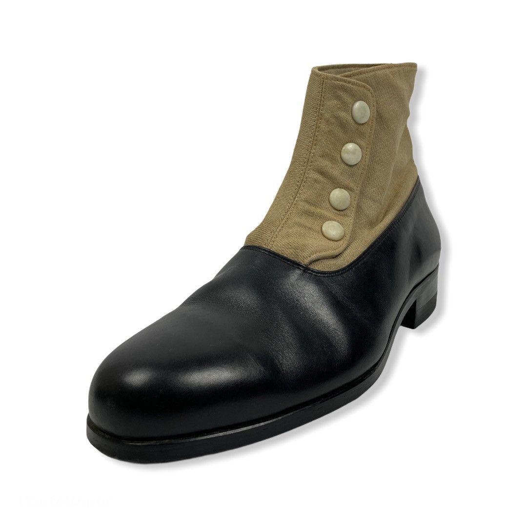 Yohji Yamamoto Duck Canvas & Leather Boots - AW '94 Size US 7 / EU 40 - 3 Thumbnail