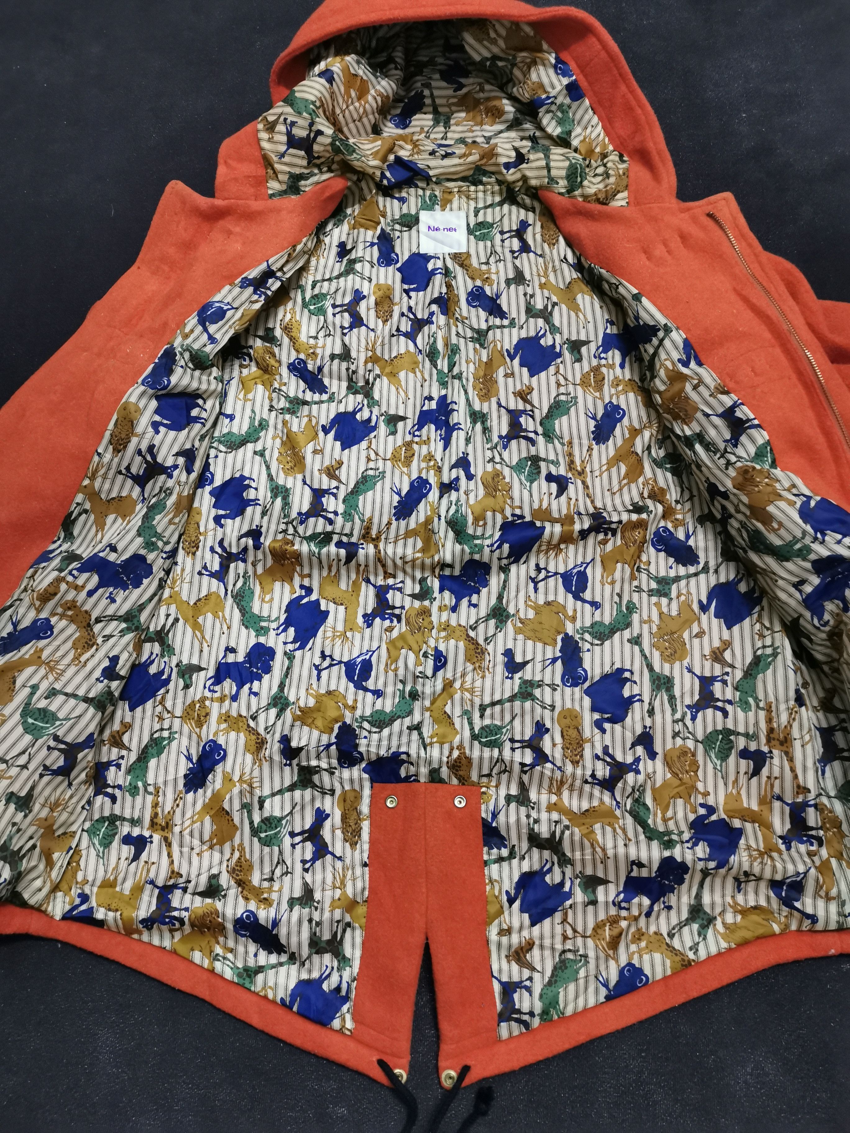 Ne-Net Ne-net Wool Parka Size US L / EU 52-54 / 3 - 3 Thumbnail