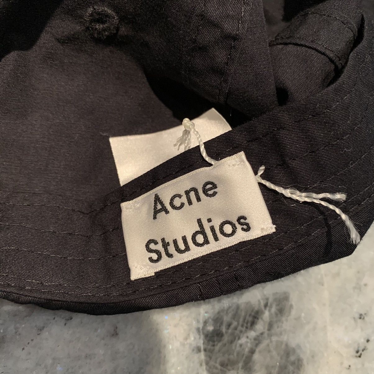Acne Studios Twill Cap Size ONE SIZE - 3 Thumbnail