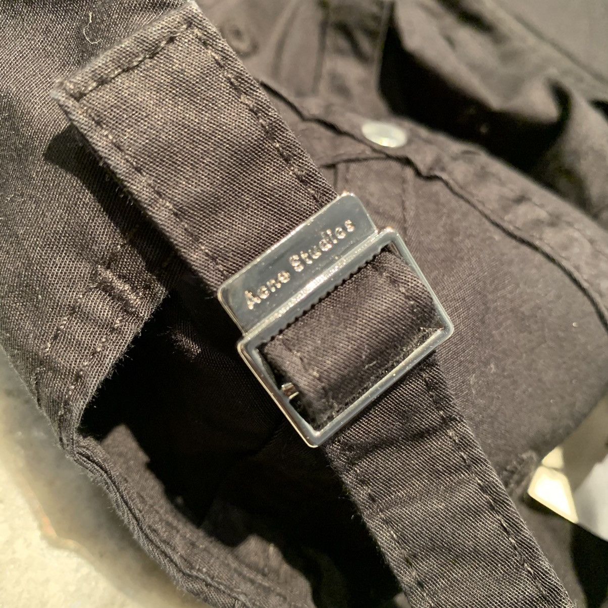 Acne Studios Twill Cap Size ONE SIZE - 2 Thumbnail