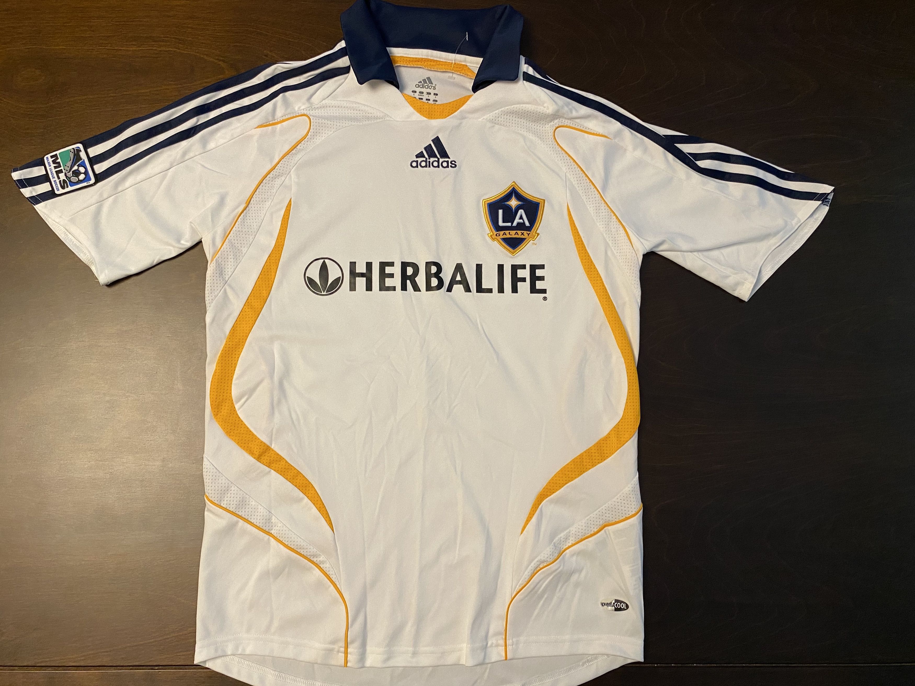 2007-2008 – Rare LA Galaxy Jersey – David Beckham Debut - S