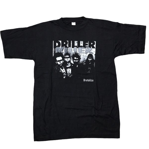 Vintage VTG 1994 Driller Killer Brutalize Graphic Metal Band t-Shirt ...