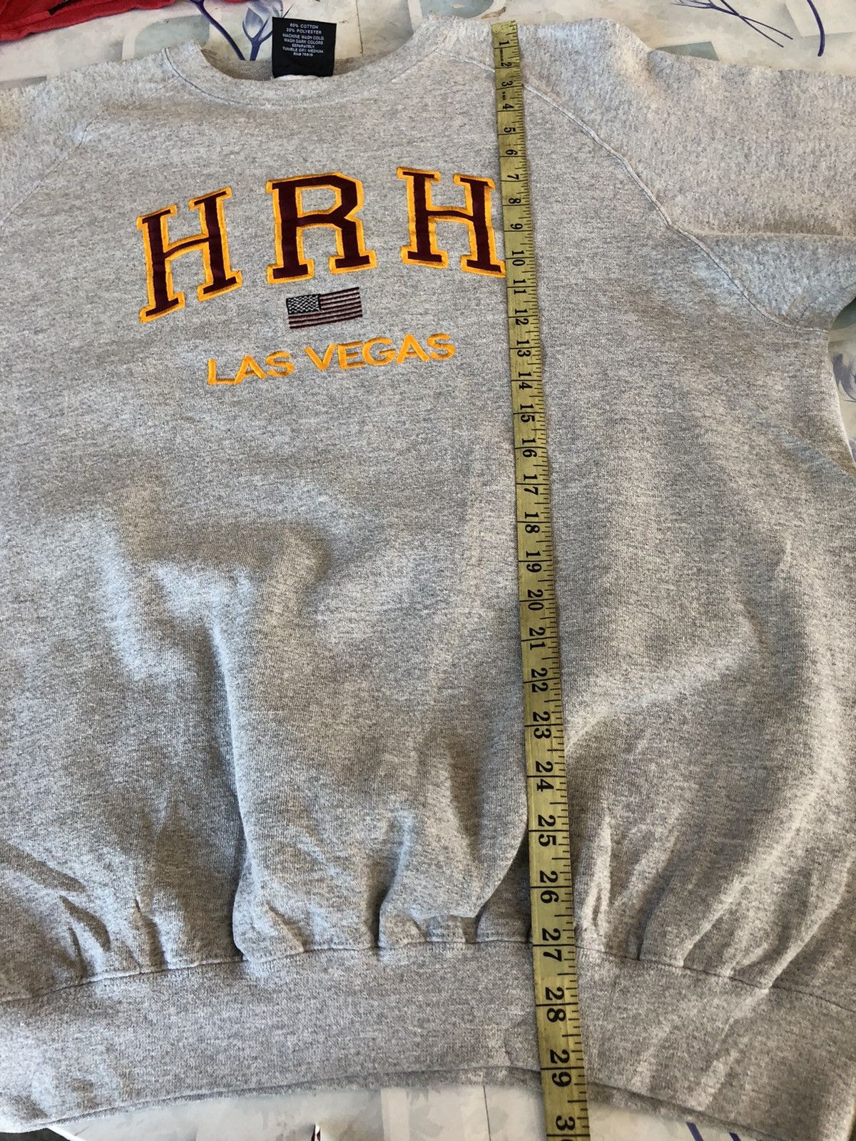 Hard Rock Cafe × Vintage Vintage Hard Rock Hotel Las Vegas Sweatshirt Size US XL / EU 56 / 4 - 5 Thumbnail