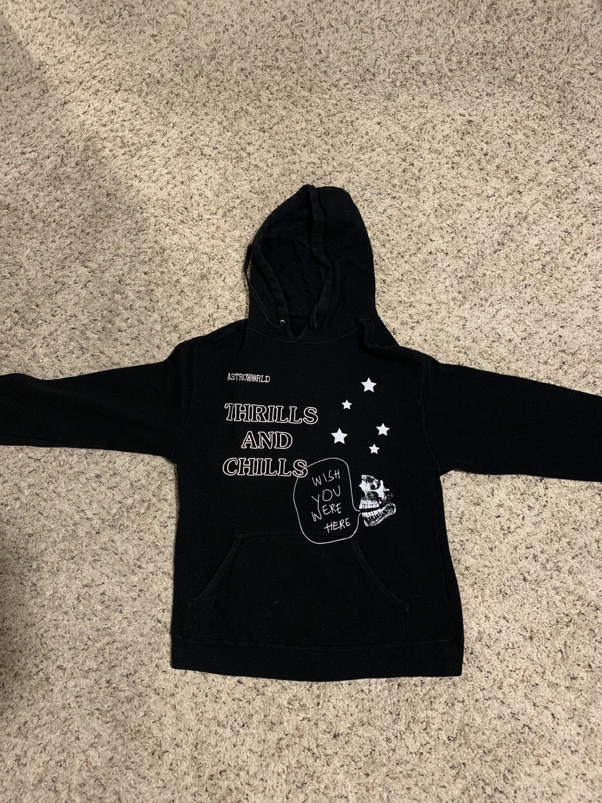 Travis Scott Travis Scott Astroworld Lollapalooza Trillls Chills Hoodie Grailed