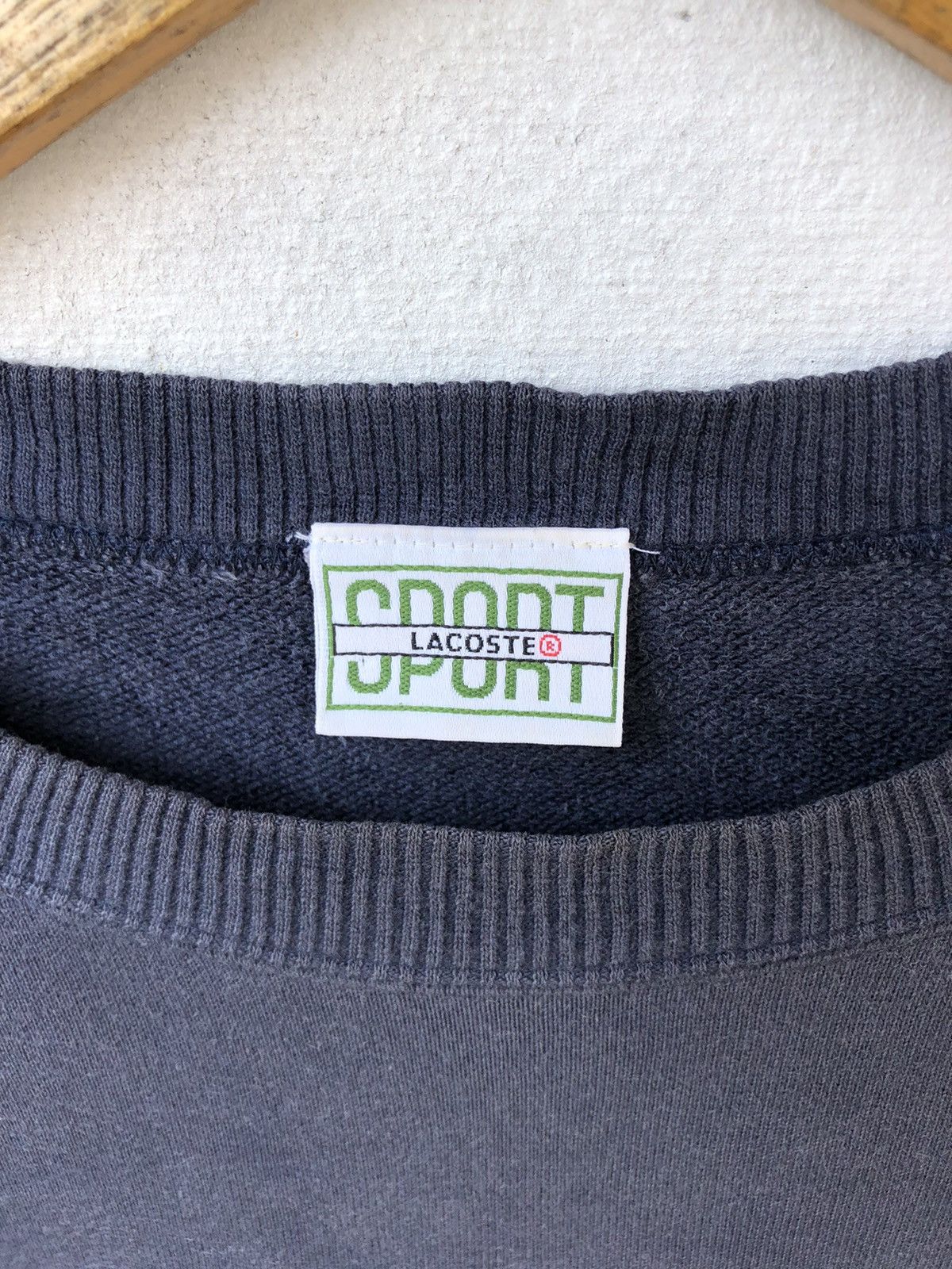 Lacoste × Vintage Vintage Lacoste Sweatshirt Size US L / EU 52-54 / 3 - 2 Thumbnail