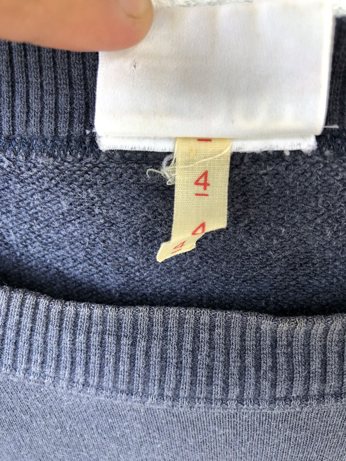 Lacoste × Vintage Vintage Lacoste Sweatshirt Size US L / EU 52-54 / 3 - 3 Thumbnail