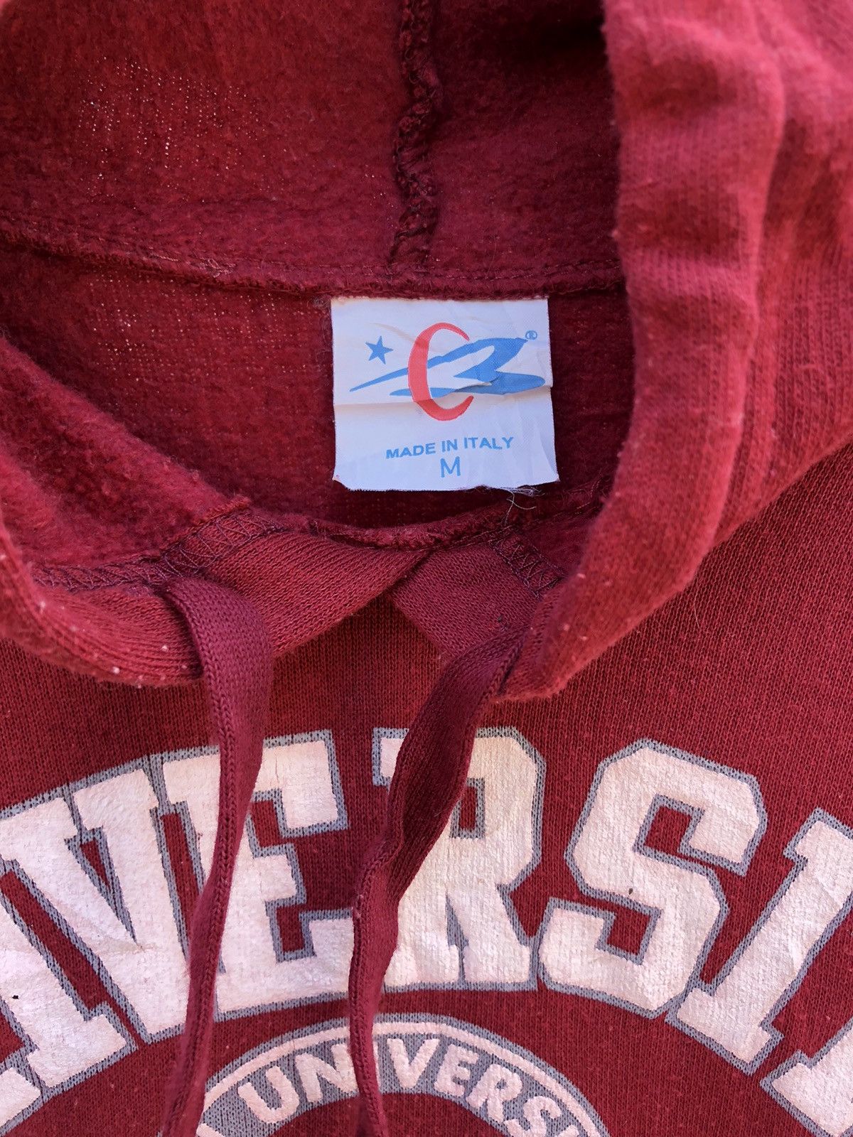 Vintage Vintage Universita Venezia Hoodie Size US M / EU 48-50 / 2 - 2 Thumbnail