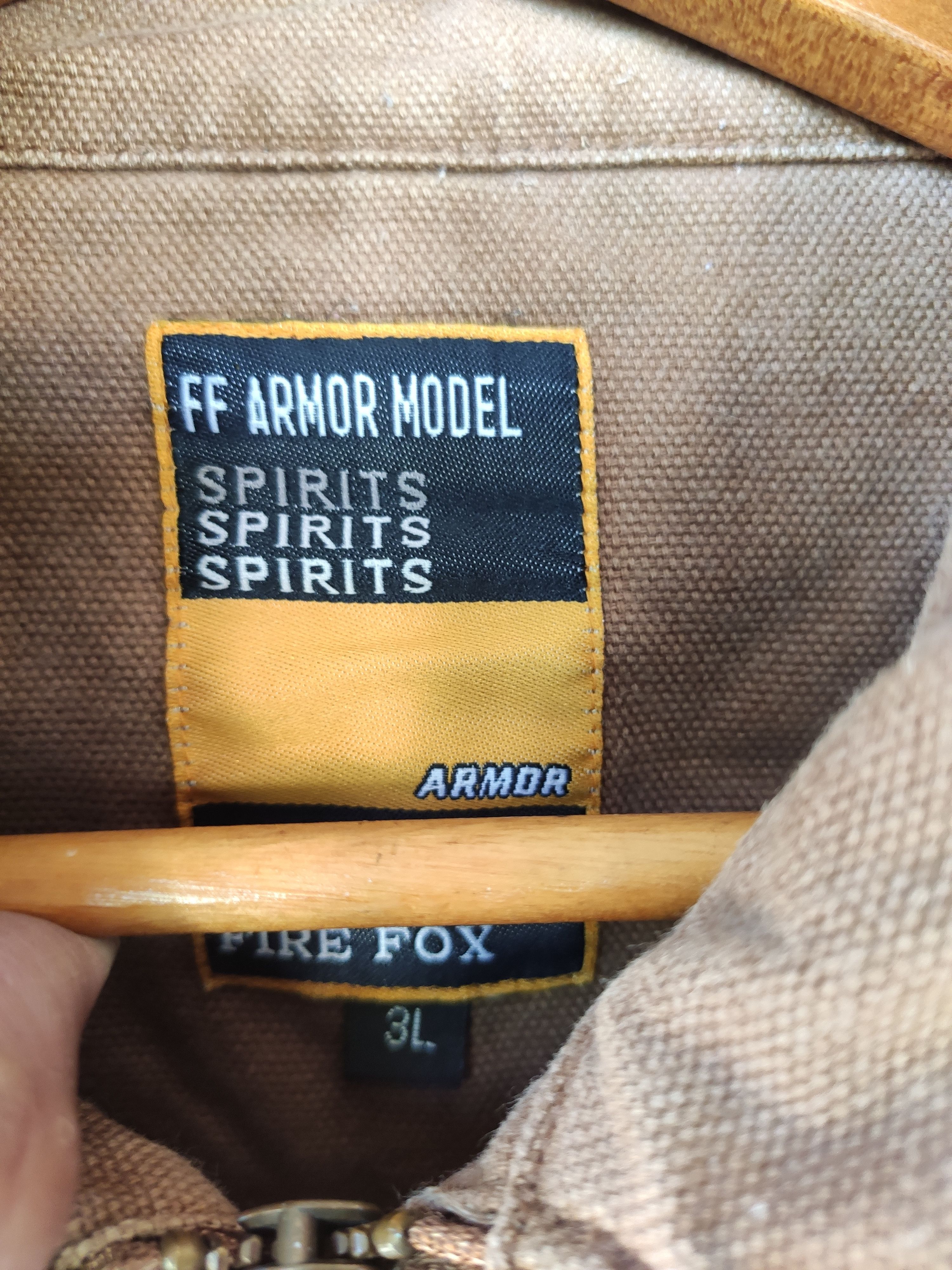 Fox Racing Fire Fox jacket Chore distressed sun faded Size US L / EU 52-54 / 3 - 7 Thumbnail