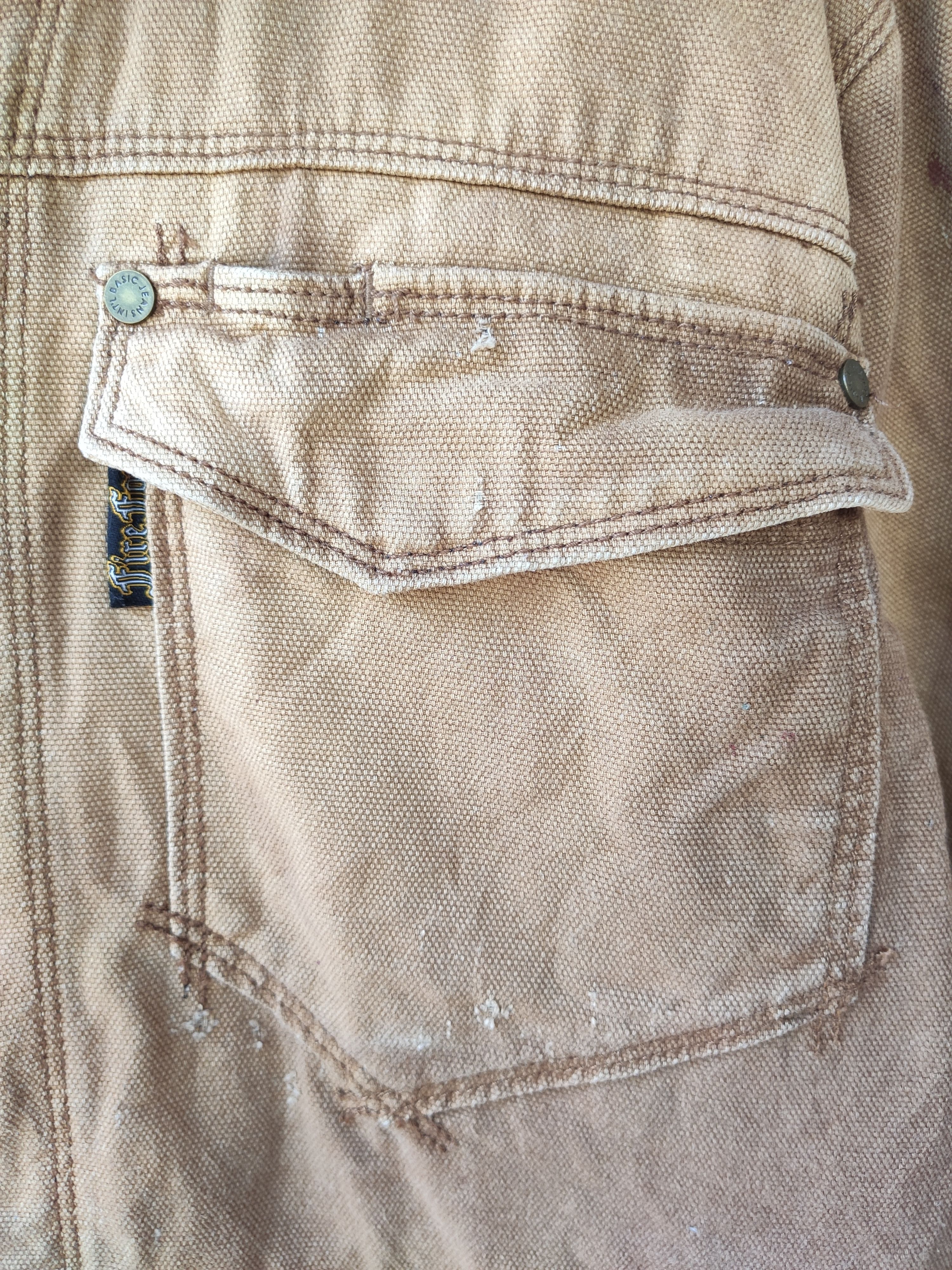 Fox Racing Fire Fox jacket Chore distressed sun faded Size US L / EU 52-54 / 3 - 8 Thumbnail
