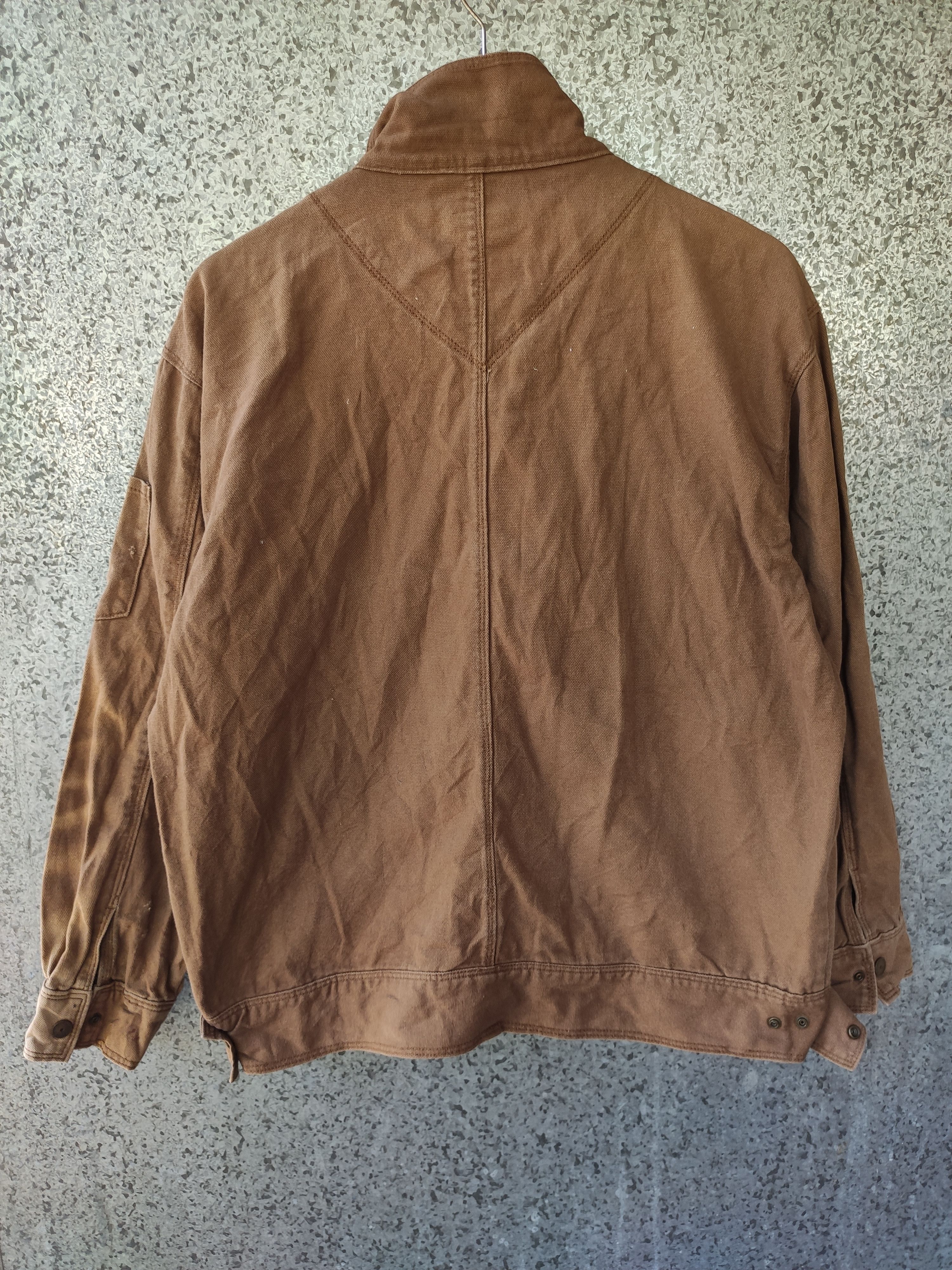 Fox Racing Fire Fox jacket Chore distressed sun faded Size US L / EU 52-54 / 3 - 3 Thumbnail