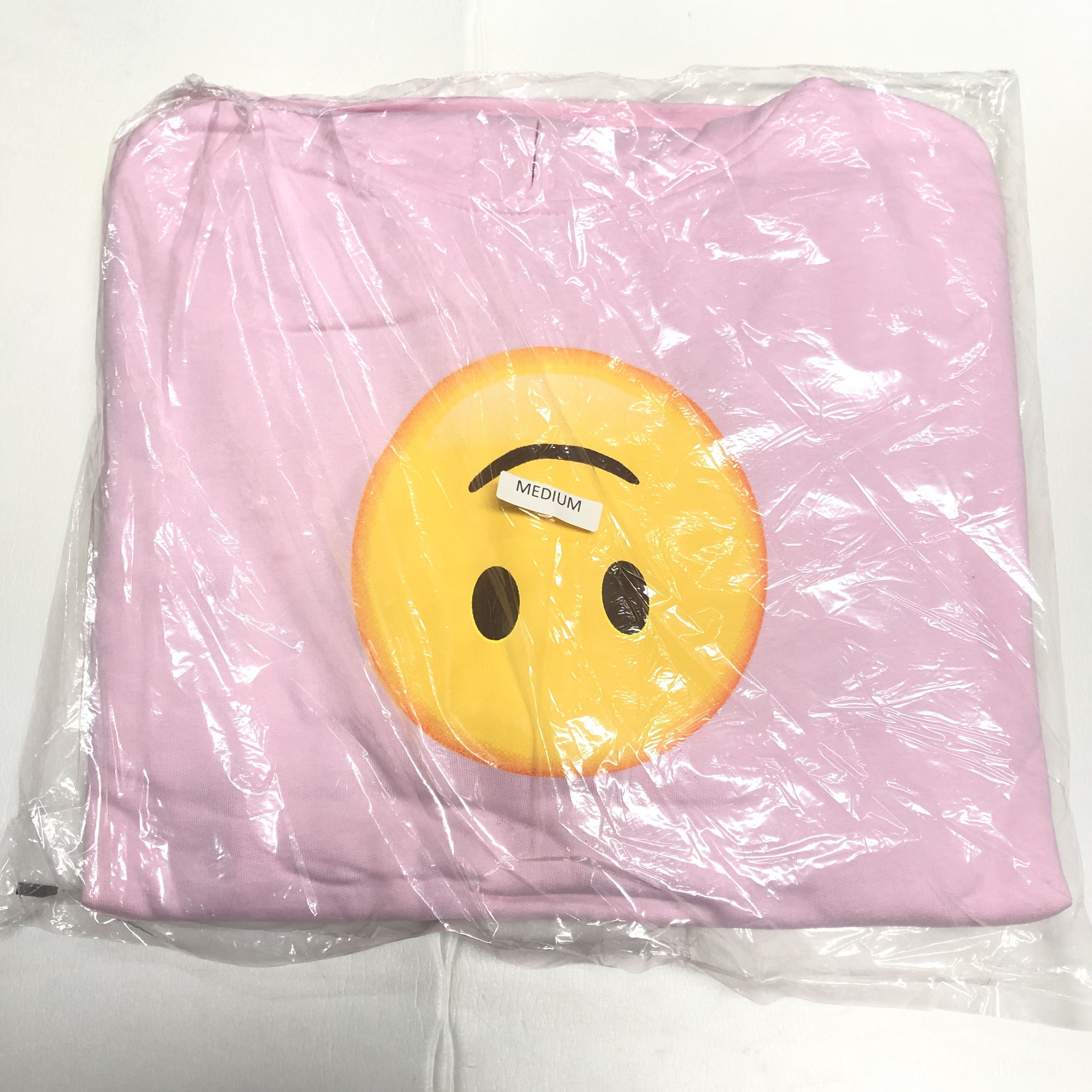 Anti Social Social Club ASSC Smiley Face Black online on Pink Hoodie Sweatshirt