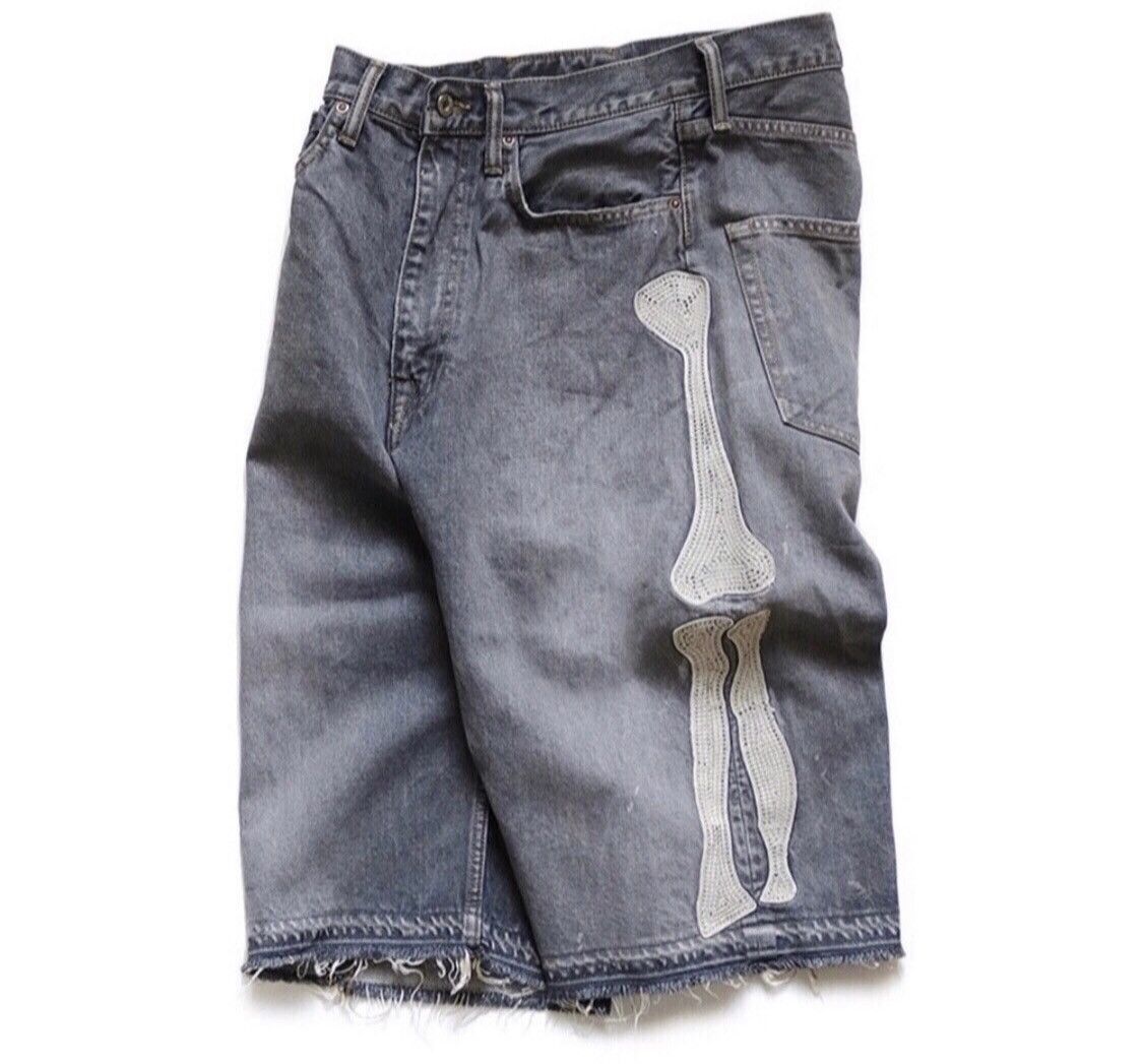 パンツ Kapital 14 oz. 5P Bone Short Pants Black Kapital 14 oz 5P Bone Short Pants Black｜Yahoo!フリマ（旧