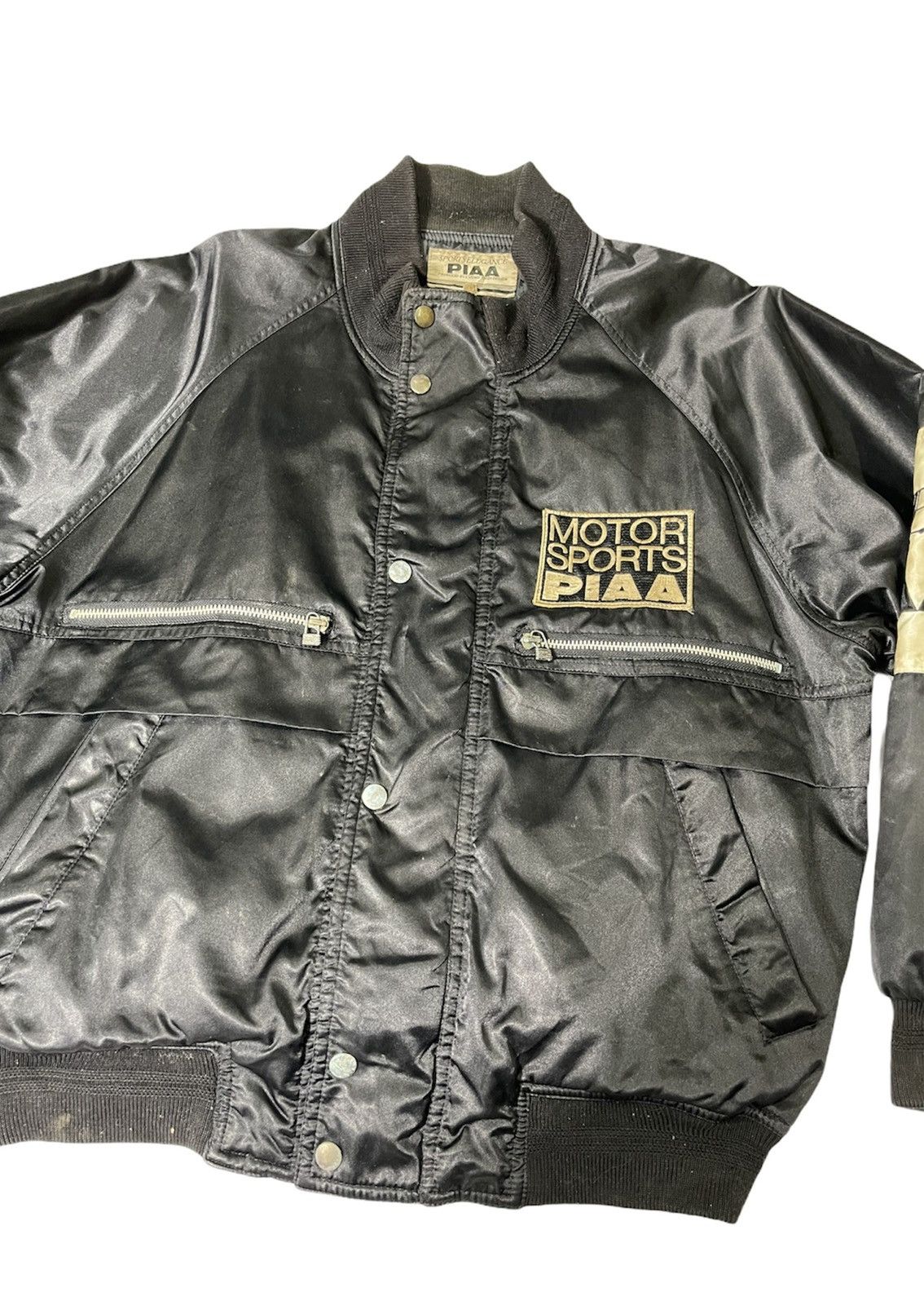 Japanese Brand × Vintage Vintage sport elegance PIAA racing bomber jacket Size US S / EU 44-46 / 1 - 3 Thumbnail