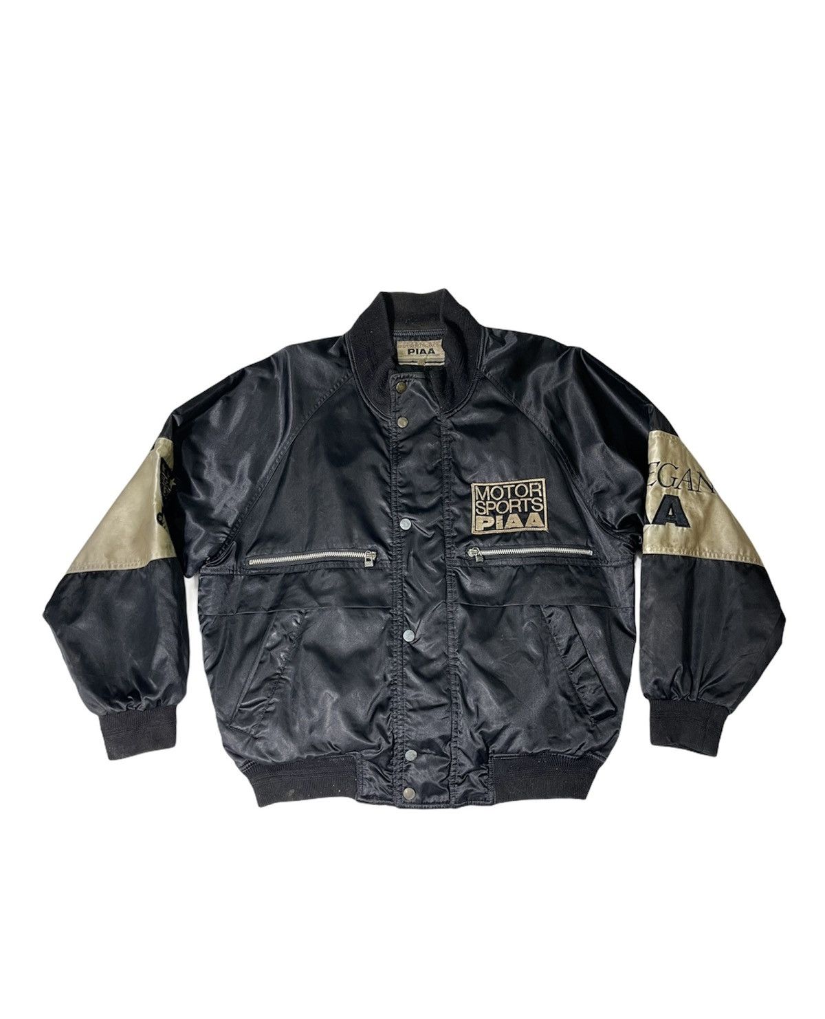 Japanese Brand × Vintage Vintage sport elegance PIAA racing bomber jacket Size US S / EU 44-46 / 1 - 1 Thumbnail