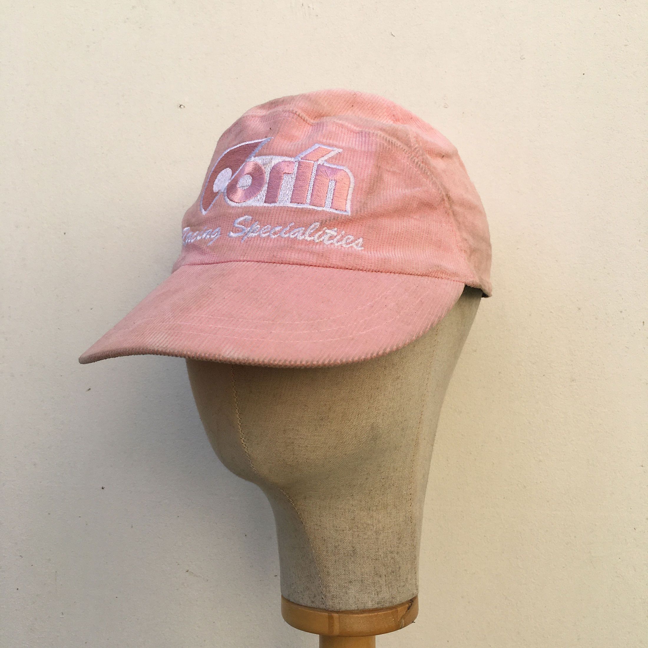Vintage Corin Racing Specialties Corduroy Cap Headwear