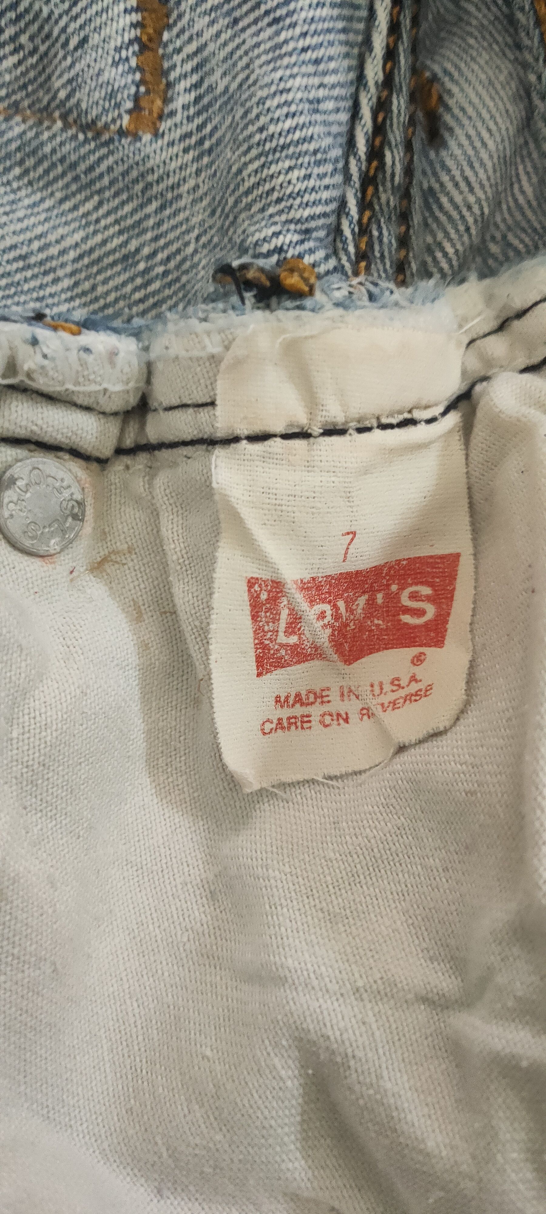 Levi's Vintage Clothing Levi's 501 x vintage x USA Size US 27 - 7 Thumbnail