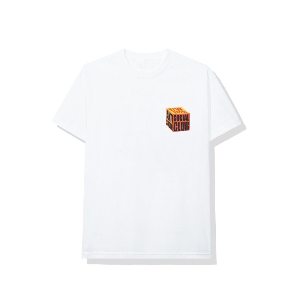 Anti Social Social Club DS ASSC cube logo I Wish I Was Wrong White Tee FTP KITH BAPE Size US XL / EU 56 / 4 - 4 Thumbnail