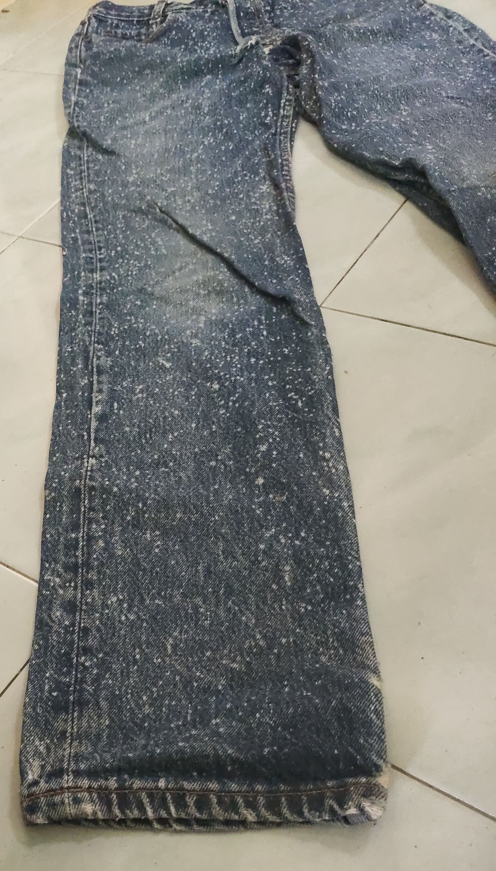 Levi's Levi's 701 butterfly x acid wash x vintage 90s Size US 27 - 8 Thumbnail