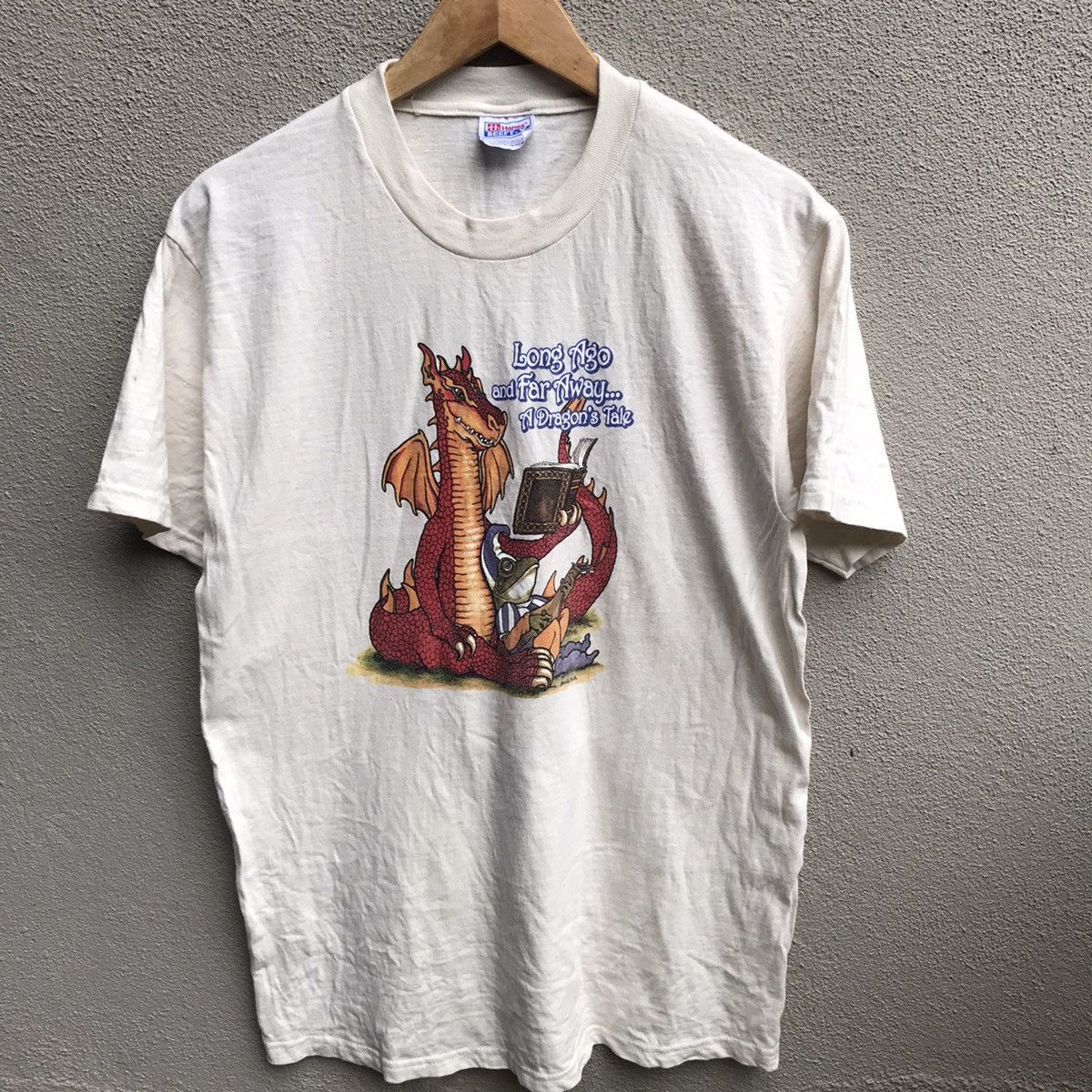 Cartoon Network Vintage A DRAGON TALE cartoons movie comic tee Size US M / EU 48-50 / 2 - 2 Thumbnail