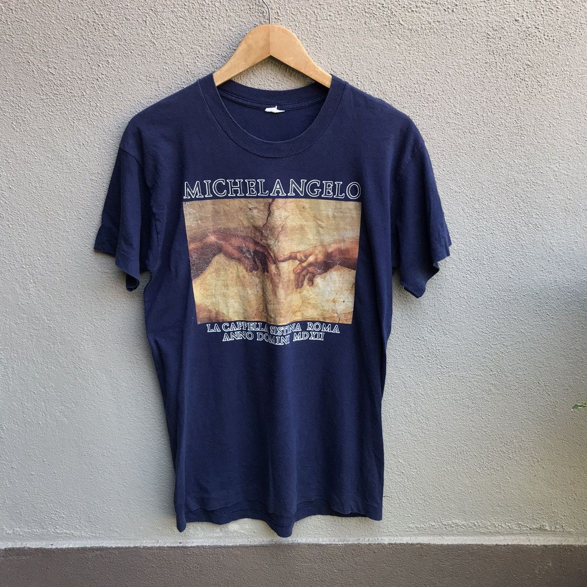 Vintage Vintage MICHELANGELO art tee picasso dali Size US M / EU 48-50 / 2 - 1 Thumbnail