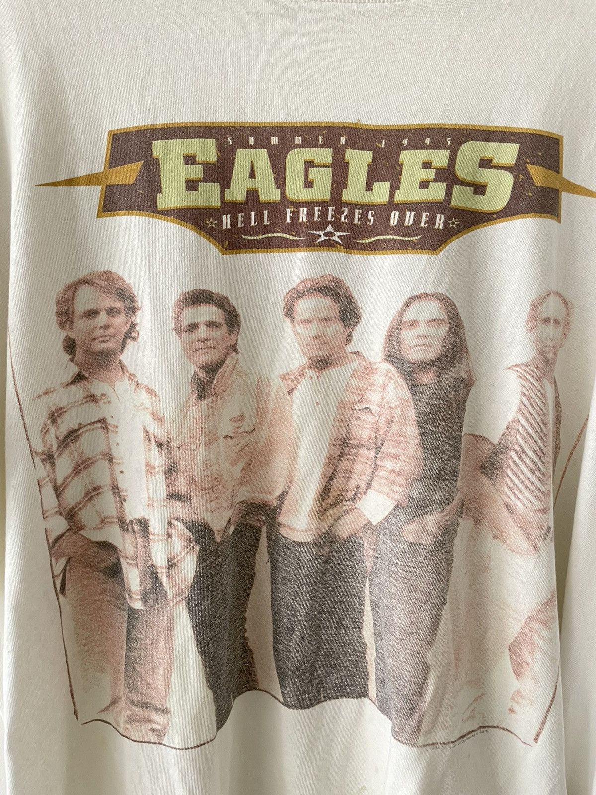 Band Tees × Vintage VINTAGE 1994 Eagles “Hell Freezes Over Tour” Band Tee Size US L / EU 52-54 / 3 - 2 Thumbnail