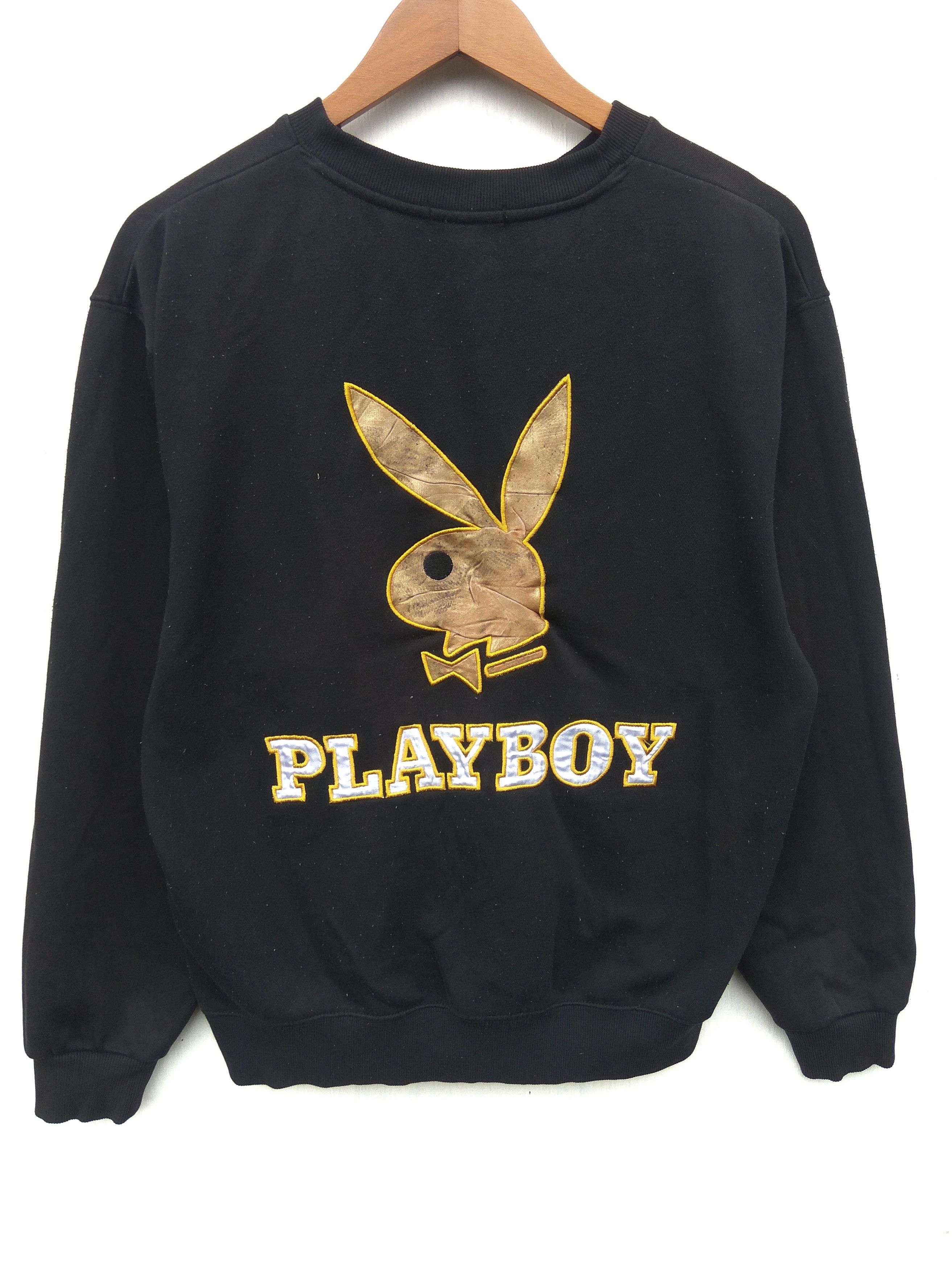 Playboy Vintage Playboy sweatshirt big logo Size US M / EU 48-50 / 2 - 1 Thumbnail