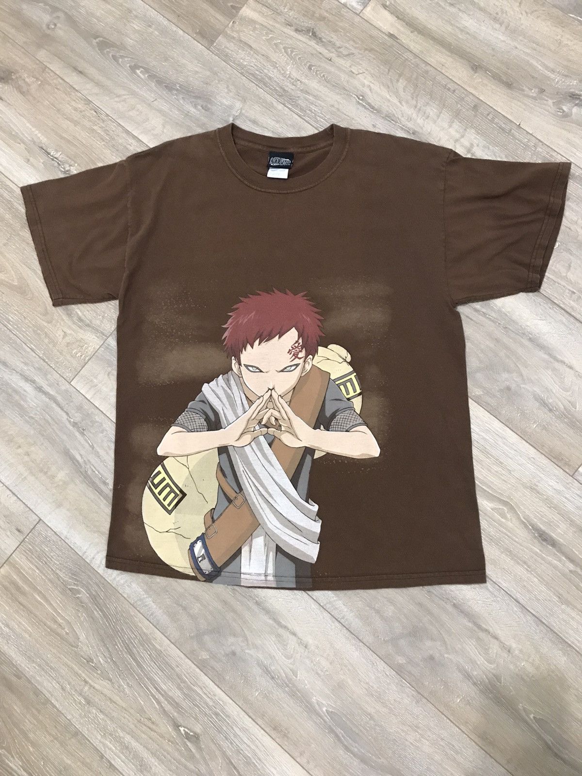 Vintage Vintage Naruto 2002 Gaara Shirt | Grailed