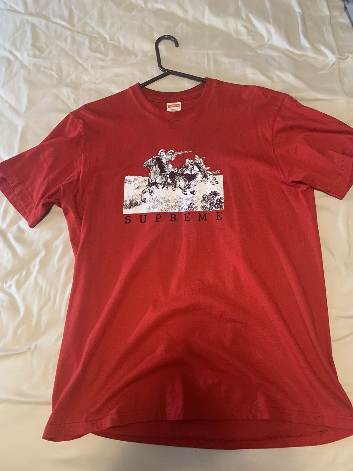 Supreme riders tee red online