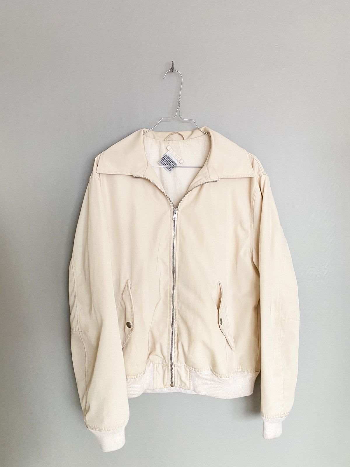 image of Our Legacy ’Flight’ Jacket ’Nicotine’ in Cream/White, Men's (Size Medium)