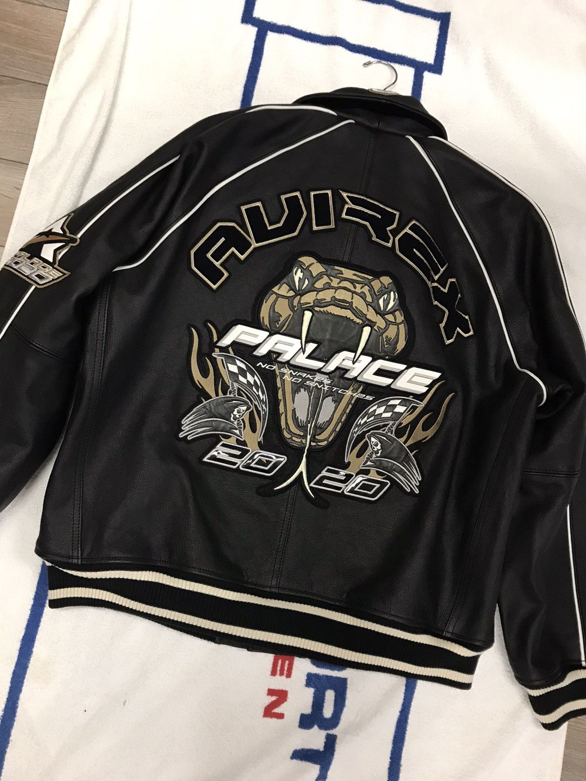 Avirex × Palace Palace x Avirex No Snakes Jacket Black XL Size US XL / EU 56 / 4 - 9 Thumbnail