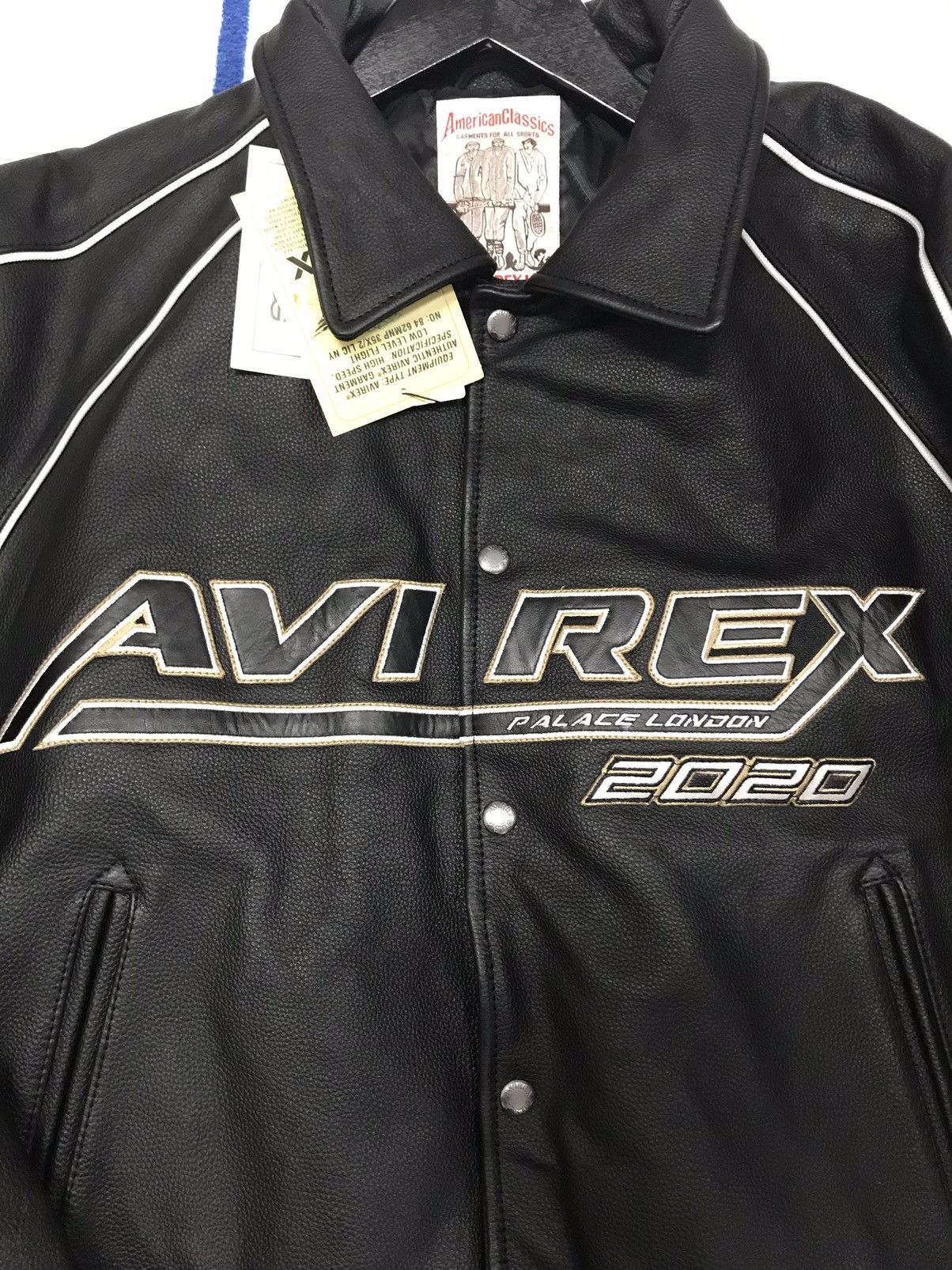 Avirex × Palace Palace x Avirex No Snakes Jacket Black XL Size US XL / EU 56 / 4 - 5 Thumbnail