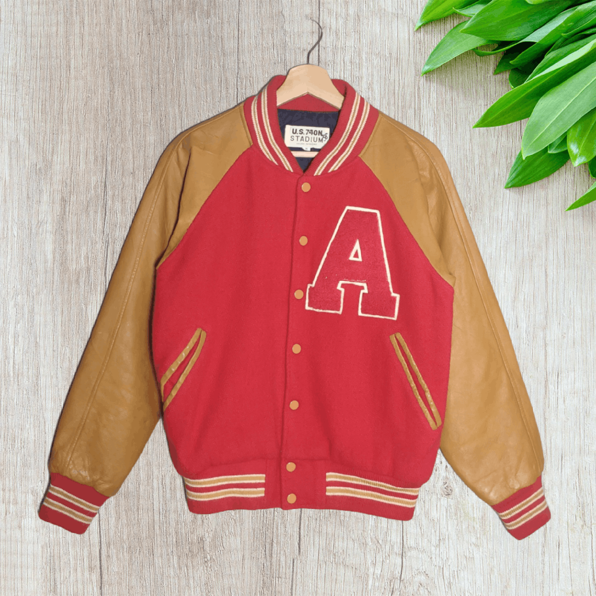 Vintage Vintage Stadium Varsity Jacket Size US M / EU 48-50 / 2 - 1 Thumbnail