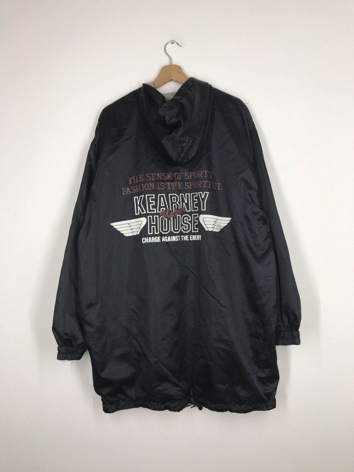 Japanese Kearneys Hoodie Reversible Jacket Big Logo