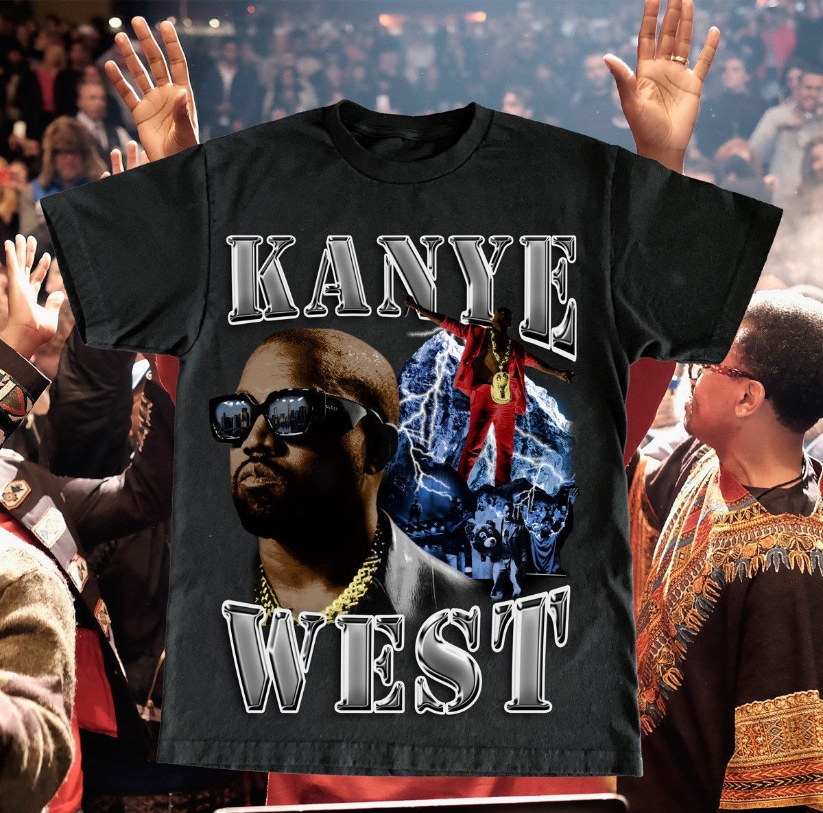 Rap Tees Kanye West Rap Tee Size US M / EU 48-50 / 2 - 1 Preview