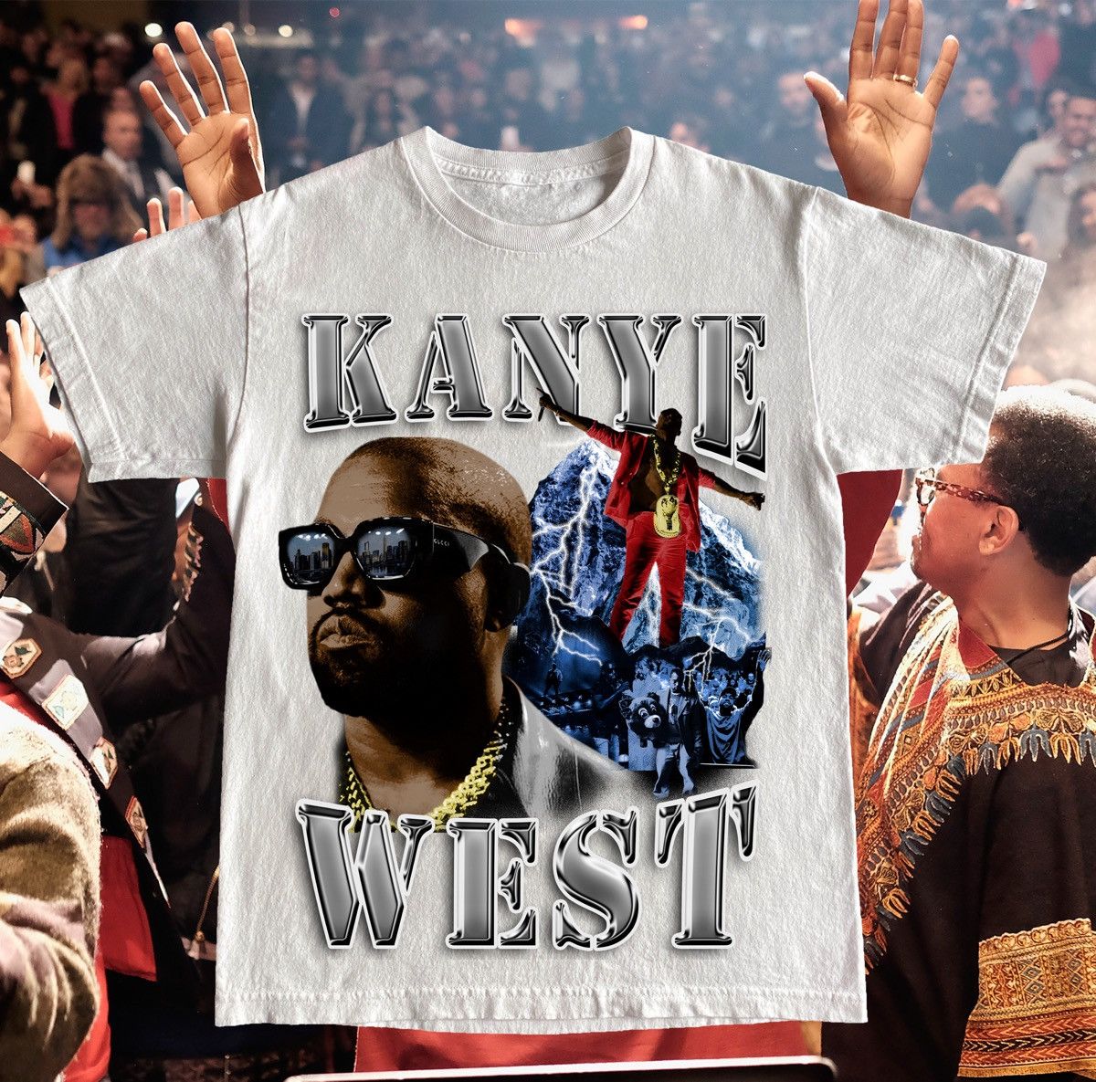 Rap Tees Kanye West Rap Tee Size US S / EU 44-46 / 1 - 1 Preview