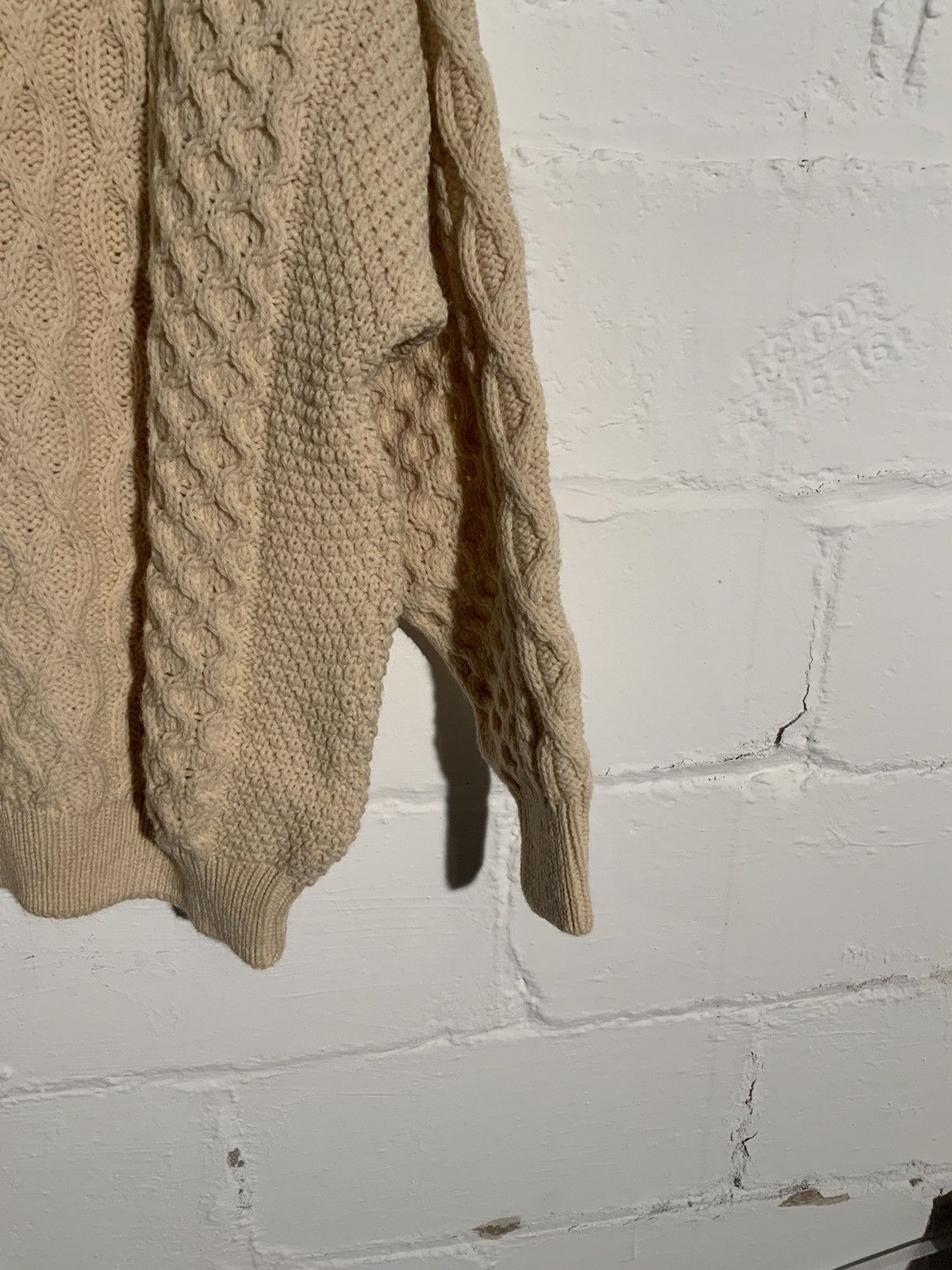 Vintage Vintage Cable Knit Fisherman’s Sweater Size US S / EU 44-46 / 1 - 2 Thumbnail