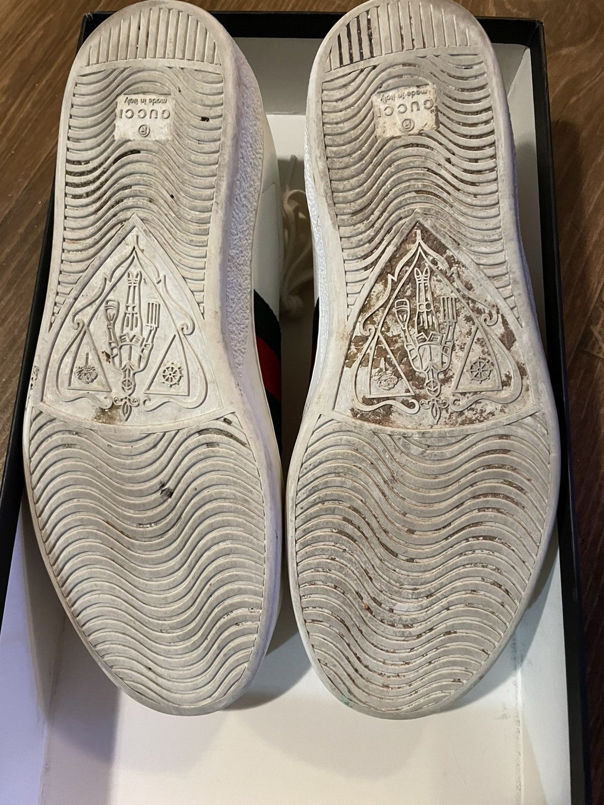 Gucci Gucci Alligator skin Sneakers Size US 8 / EU 41 - 9 Thumbnail