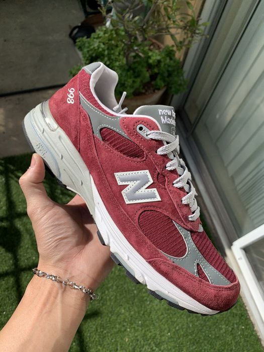 New balance best sale 993 maroon